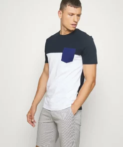 Pier One Uomo T-shirt Con Stampa - Dark Blue