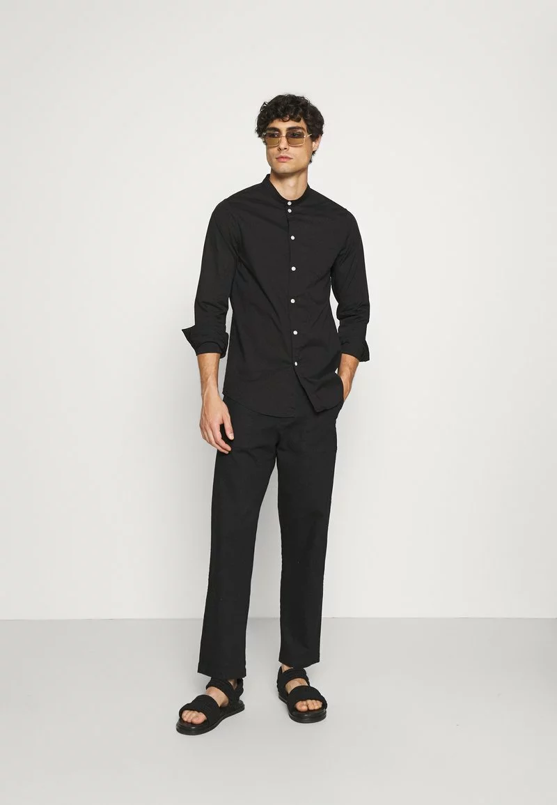 Pier One Uomo Camicia - Black - immagine 2