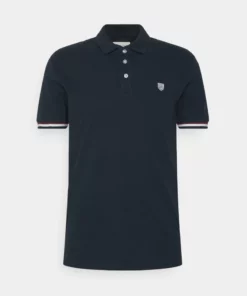 Pier One Uomo Polo - Dark Blue/bordeaux