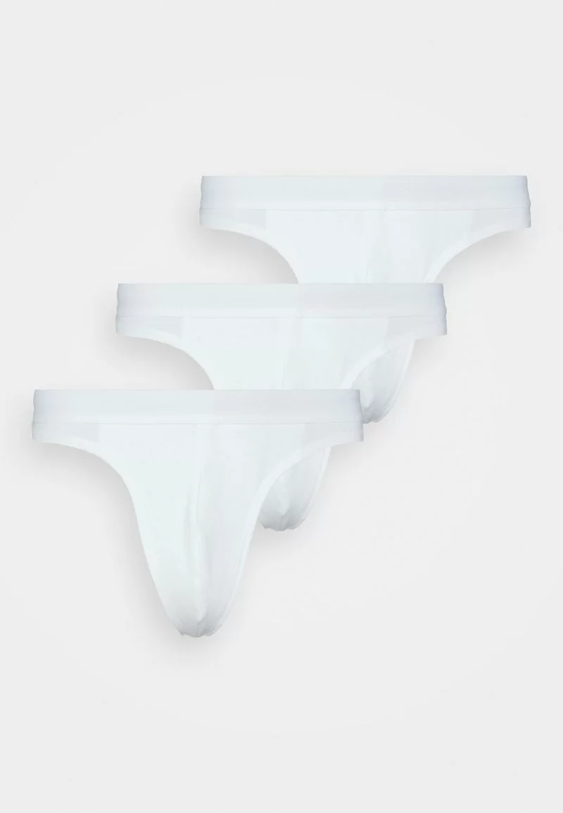 Pier One Uomo 3 PACK - Slip - White