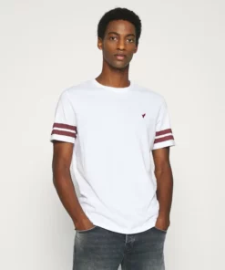 Pier One Uomo T-shirt Con Stampa - White