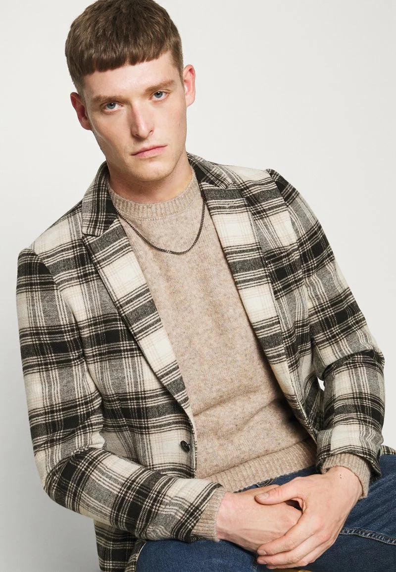 Pier One Uomo Maglione - Mottled Beige - immagine 4