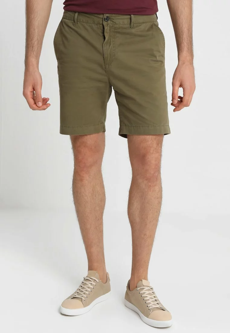 Pier One Uomo Shorts - Olive