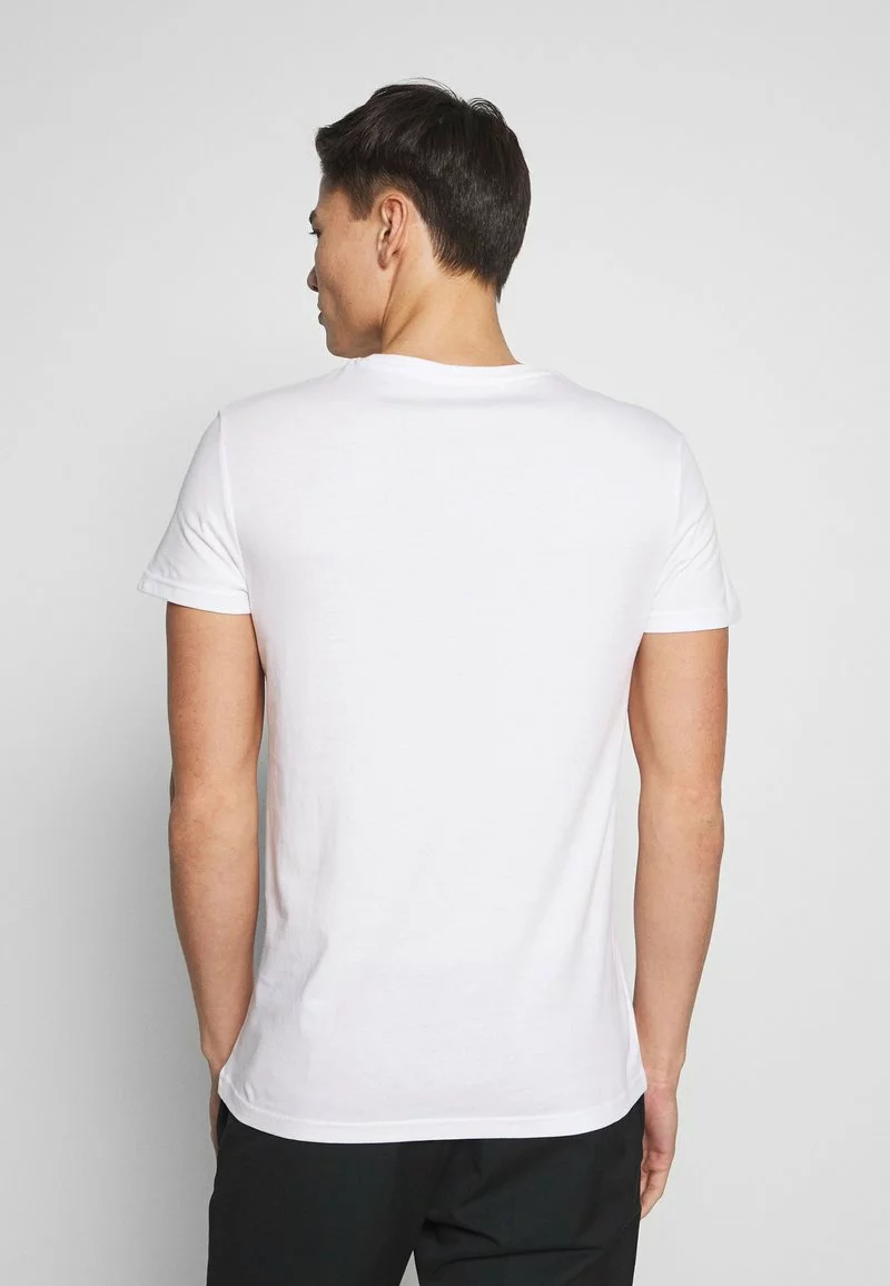 Pier One Uomo 5 PACK - T-shirt Basic - Olive/ White/ Navy /yellow /black - immagine 3