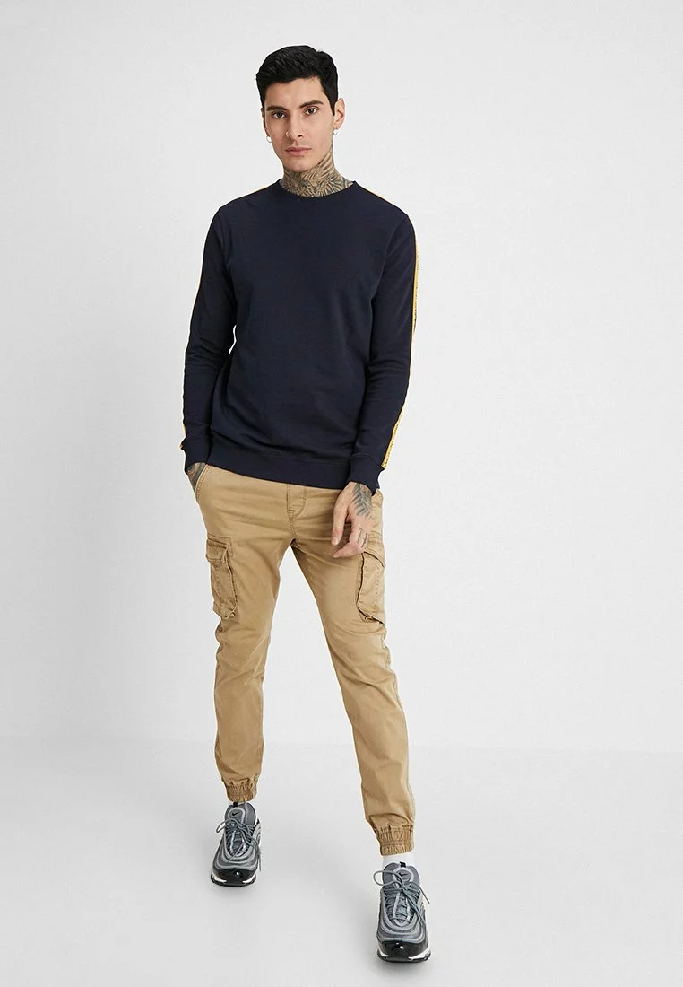 Pier One Uomo Pantaloni Cargo - Tan - immagine 2