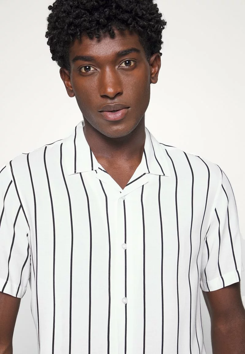 Pier One Uomo 2 PACK - Camicia - Black/white - immagine 11