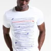 Pier One Uomo T-shirt Con Stampa - White
