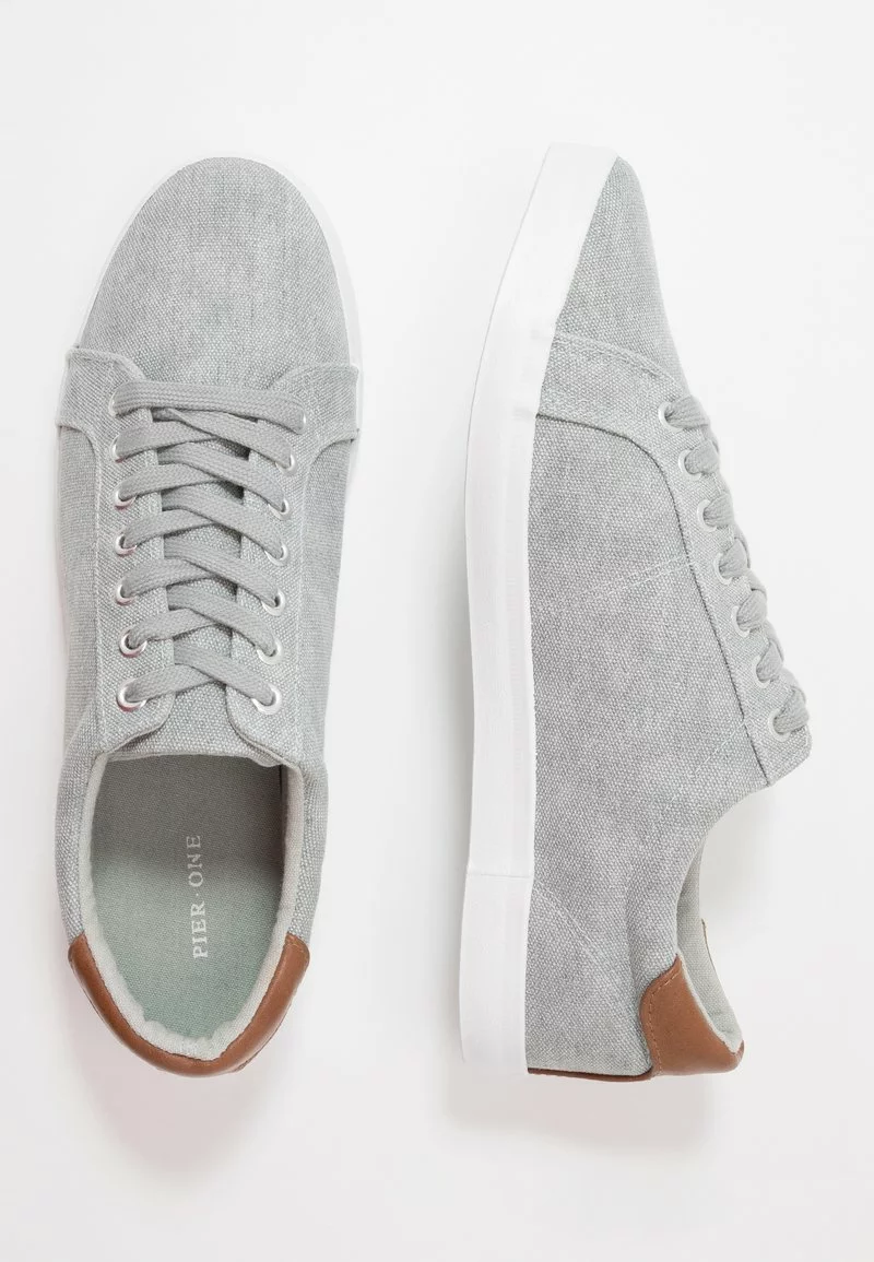 Pier One Uomo Sneakers Basse - Grey - immagine 2