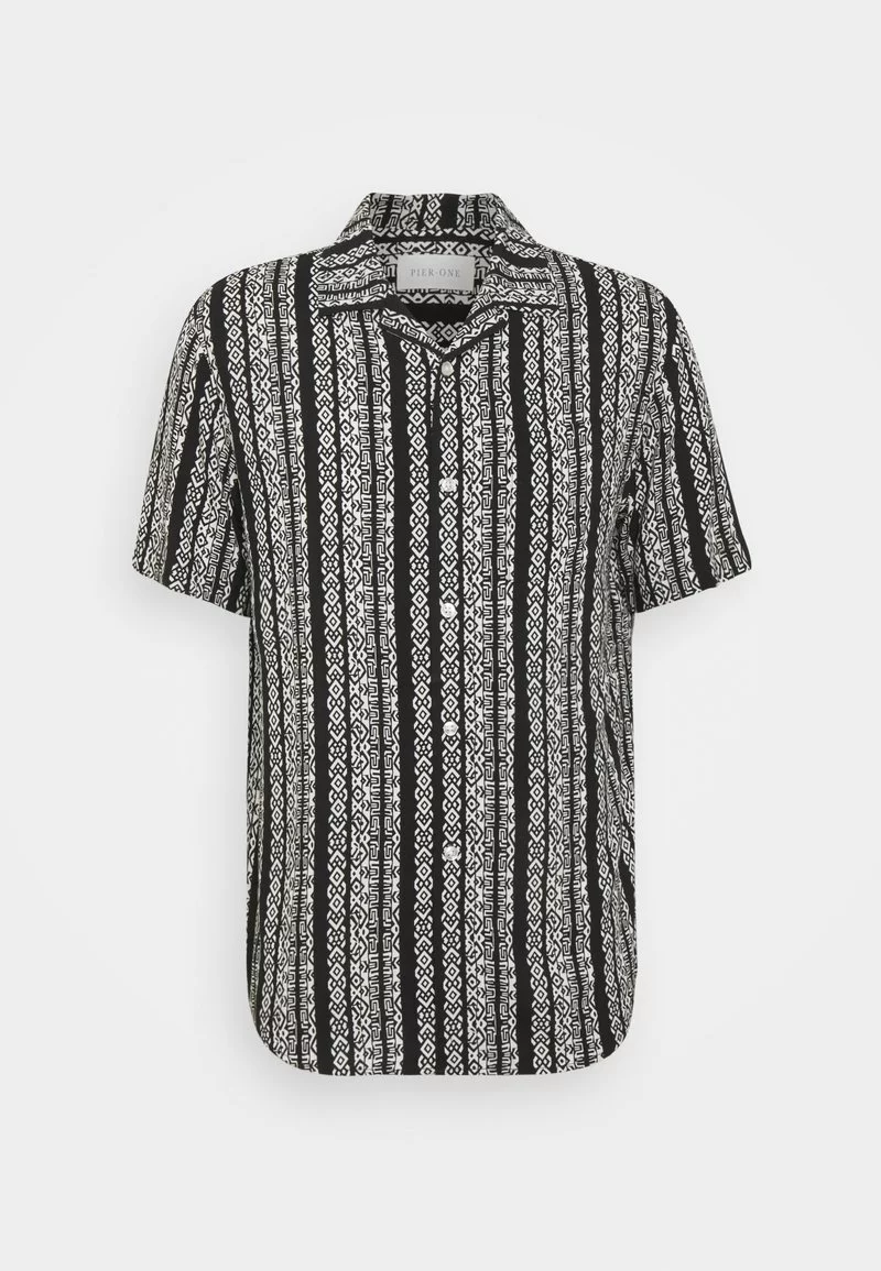Pier One Uomo Camicia - Black - immagine 6