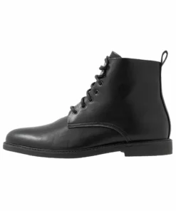 Pier One Uomo Stivaletti Stringati - Black