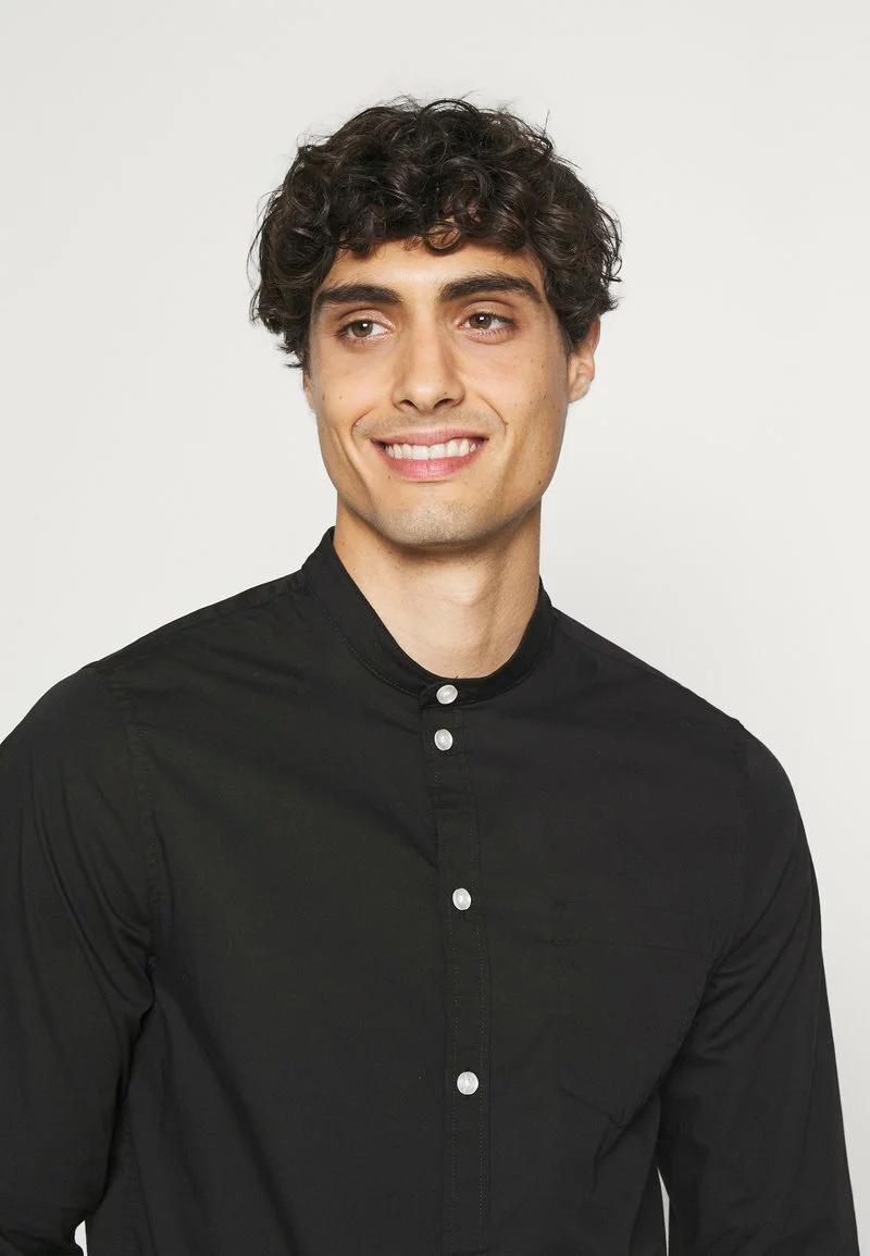 Pier One Uomo Camicia - Black - immagine 4