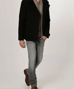 Pier One Uomo Cappotto Corto - Black