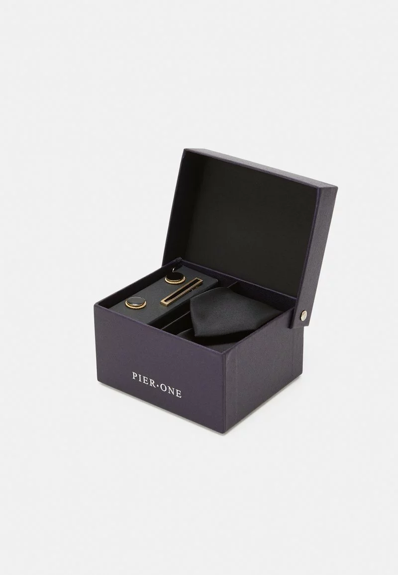 Pier One Uomo SET - Fazzoletti Da Taschino - Black - immagine 7