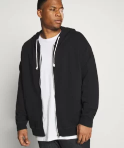 Pier One Uomo Felpa Con Zip - Black