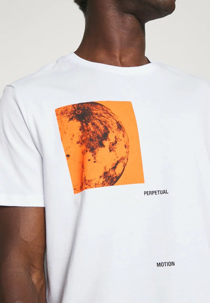 Pier One Uomo T-shirt Con Stampa - White - immagine 6