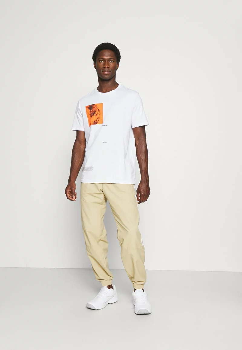 Pier One Uomo T-shirt Con Stampa - White - immagine 2