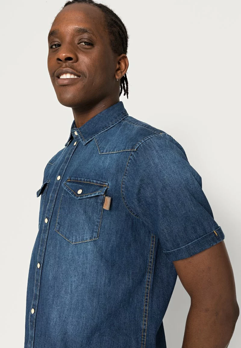 Pier One Uomo Camicia - Dark Blue - immagine 5