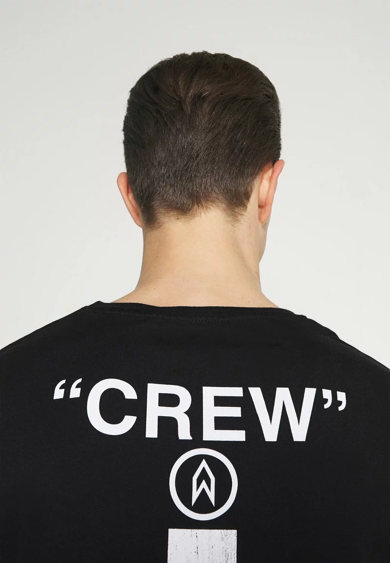 Pier One Uomo T-shirt Con Stampa - Black - immagine 6