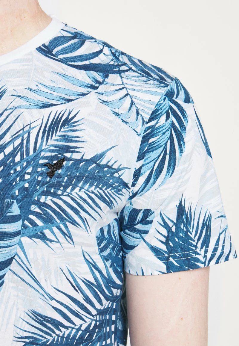 Pier One Uomo T-shirt Con Stampa - White - immagine 4