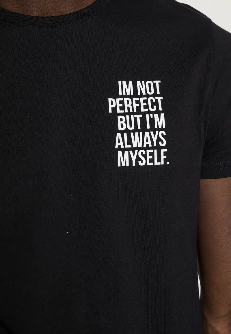 Pier One Uomo T-shirt Con Stampa - Black - immagine 5