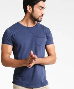 Pier One Uomo T-shirt Basic - Navy