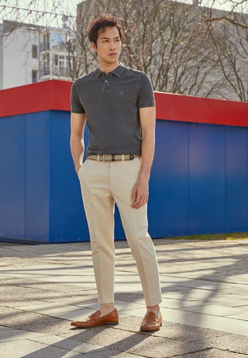 Pier One Uomo LEATHER - Mocassini Eleganti - Camel