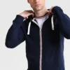 Pier One Uomo Felpa Con Zip - Navy