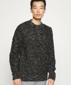 Pier One Uomo Maglione - Mottled Dark Grey