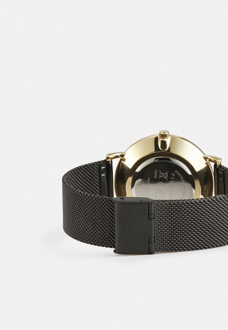 Pier One Unisex Orologio - Black/goldcoloured - immagine 2