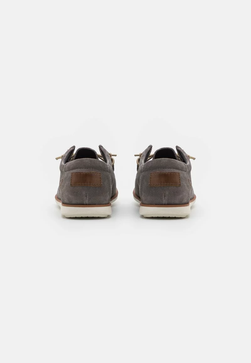 Pier One Uomo LEATHER - Stringate Sportive - Grey - immagine 3