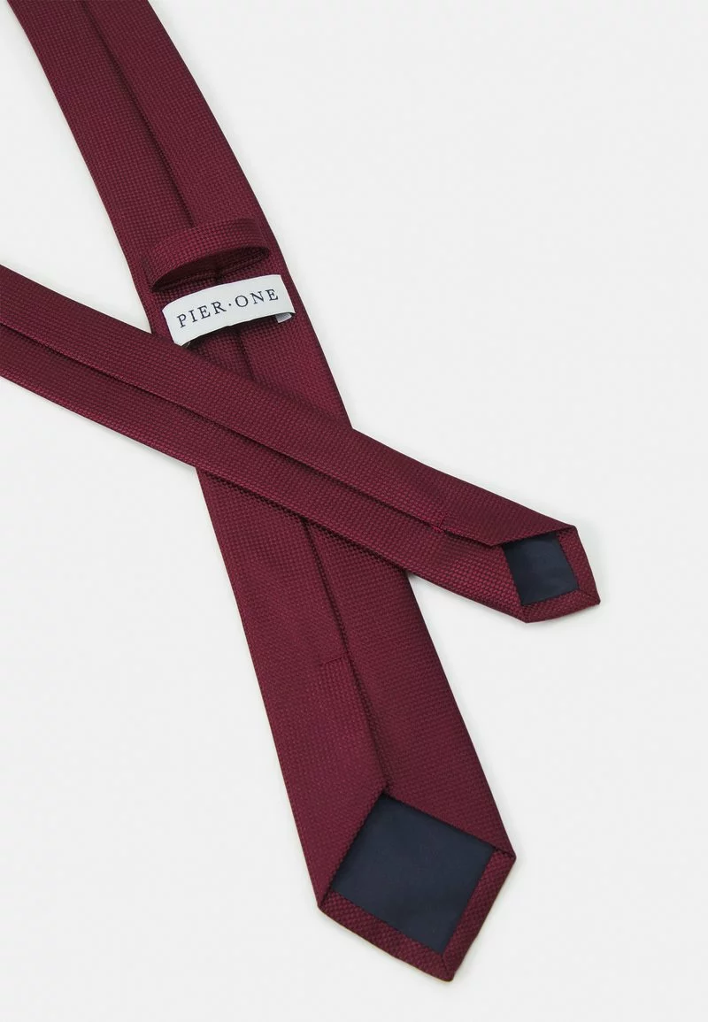 Pier One Uomo Cravatta - Bordeaux - immagine 2