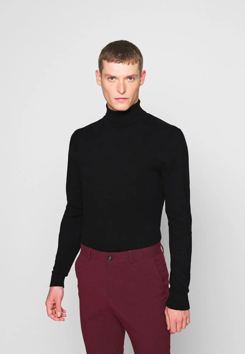 Pier One Uomo 2 PACK - Maglione - Black/dark Green - immagine 4