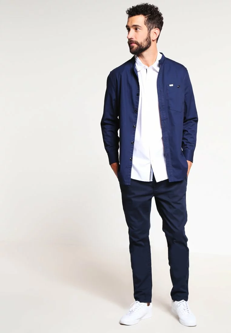Pier One Uomo Chino - Dark Blue - immagine 2