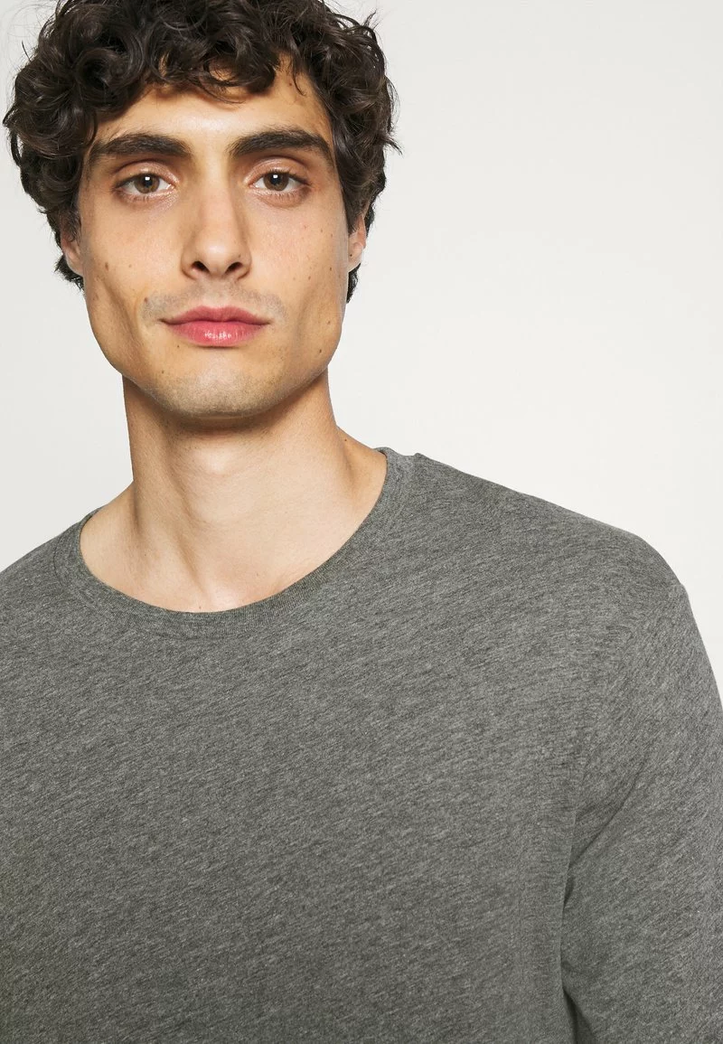 Pier One Uomo Pigiama - Black/mottled Dark Grey - immagine 4