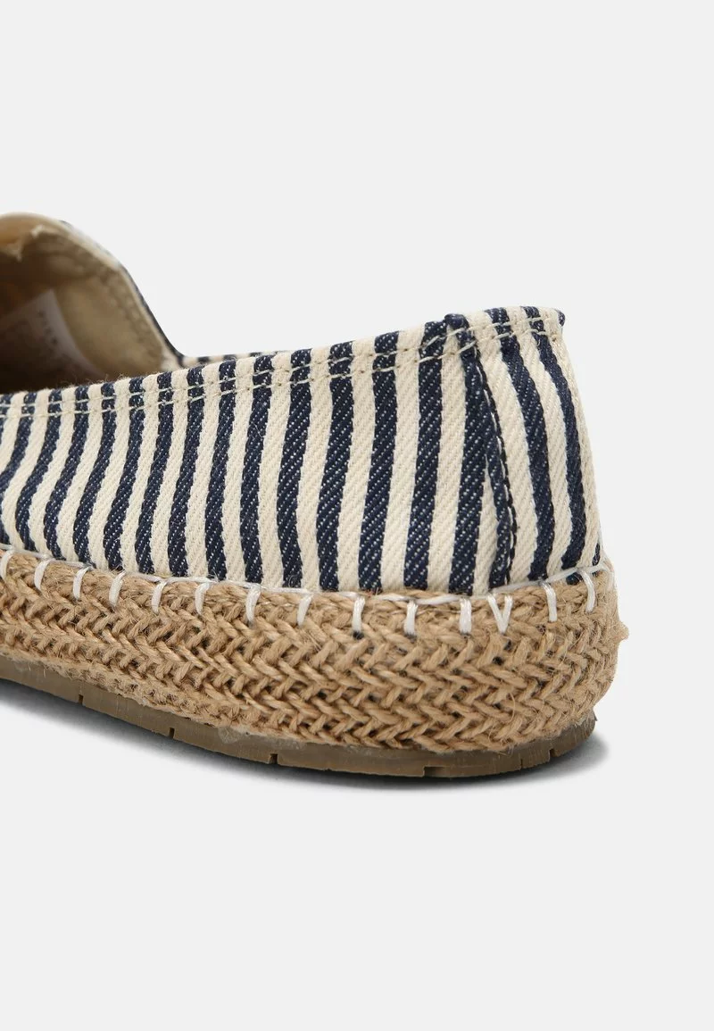 Pier One Uomo UNISEX - Espadrillas - Dark Blue/white - immagine 5