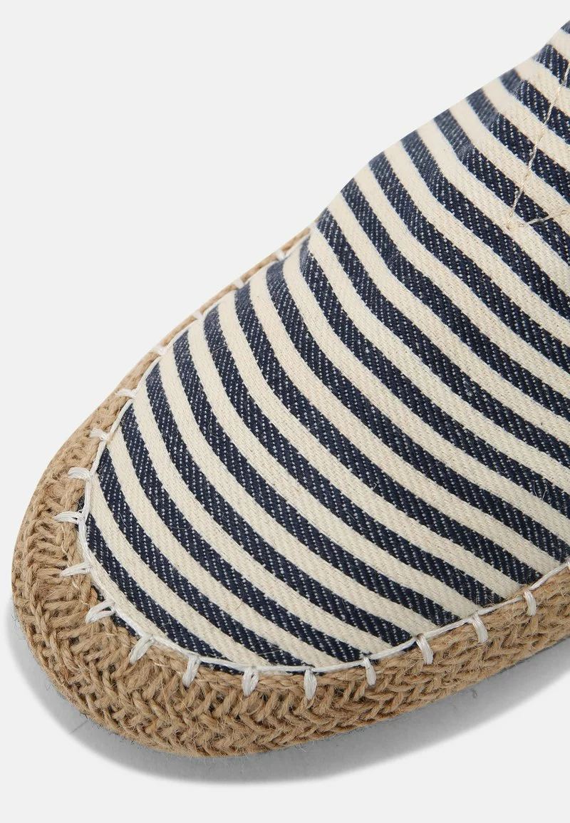 Pier One Uomo UNISEX - Espadrillas - Dark Blue/white - immagine 7