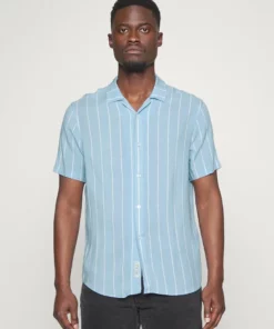 Pier One Uomo Camicia - Light Blue
