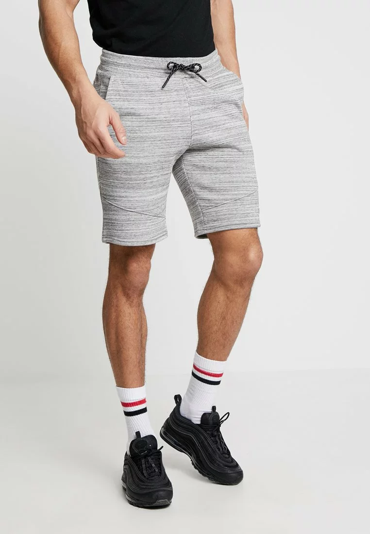 Pier One Uomo Shorts - Mottled Light Grey