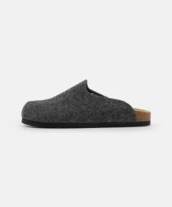 Pier One UNISEX - Pantofole - Dark Grey