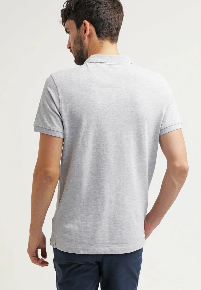 Pier One Uomo Polo - Light Grey Melange - immagine 3