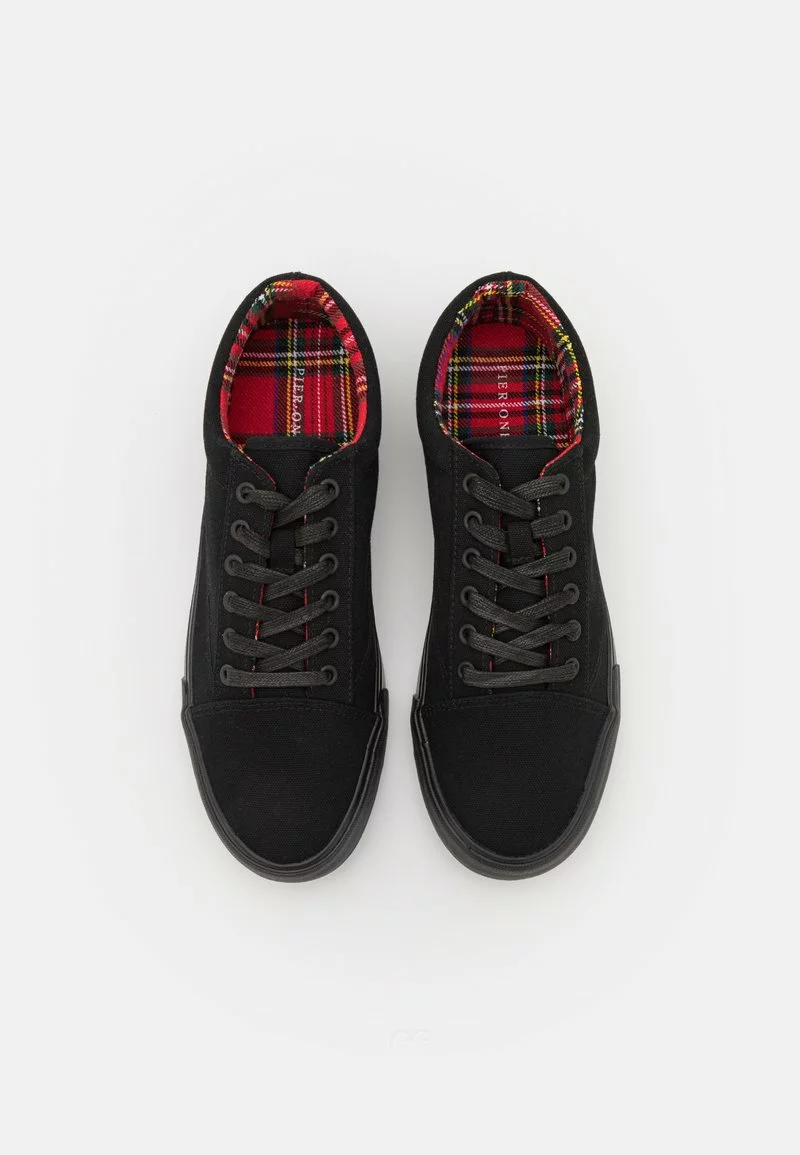Pier One Unisex Sneakers Basse - Black - immagine 4