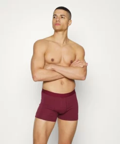 Pier One Uomo 3 PACK - Culotte - Dark Blue/bordeaux/black