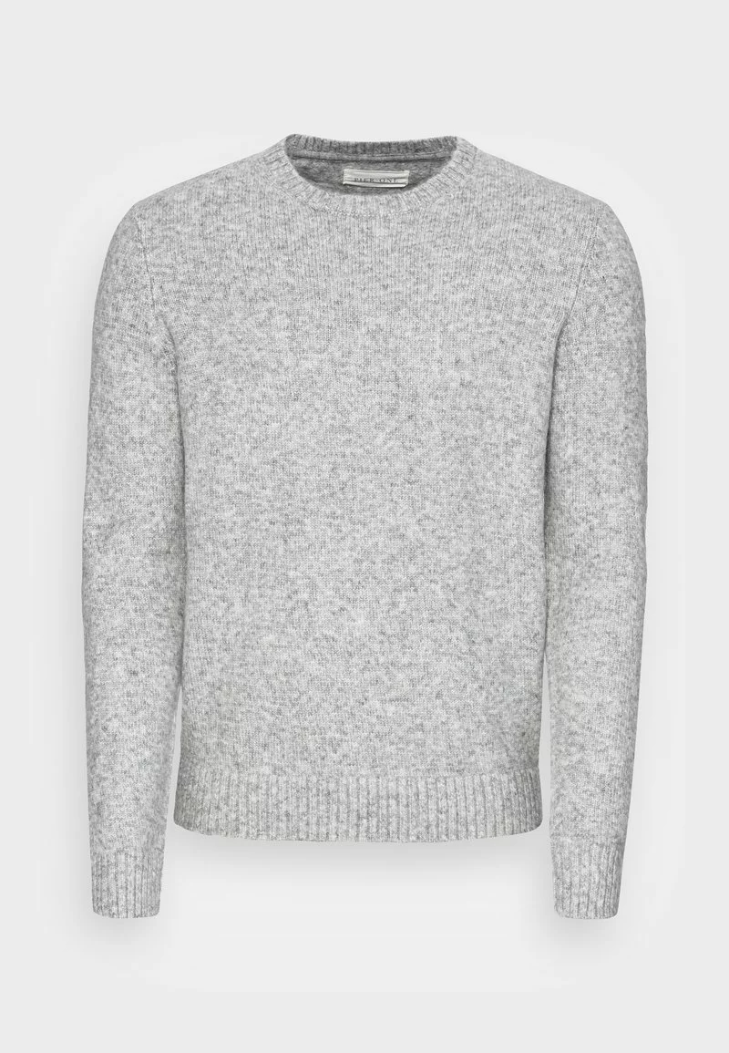 Pier One Uomo ESSENTIAL WINTER CREWNECK - Maglione - Mottled Light Grey - immagine 4