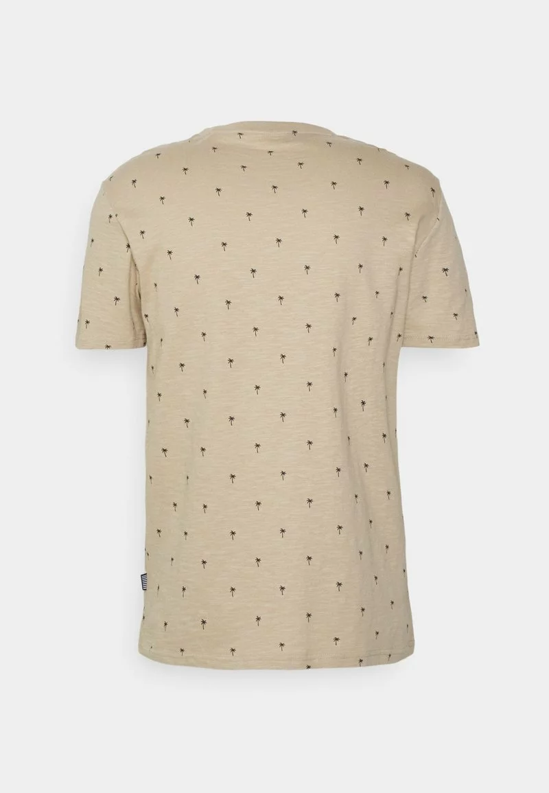 Pier One Uomo T-shirt Con Stampa - Beige - immagine 2