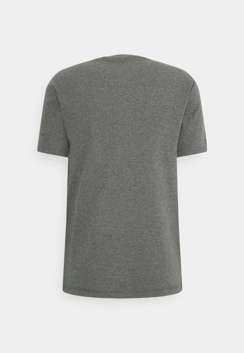 Pier One Uomo LOUNGE HENLEY TEE - Maglia Del Pigiama - Mottled Dark Grey - immagine 7