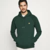 Pier One Uomo Felpa Con Cappuccio - Dark Green