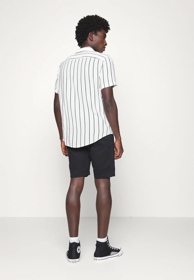 Pier One Uomo 2 PACK - Camicia - Black/white - immagine 5