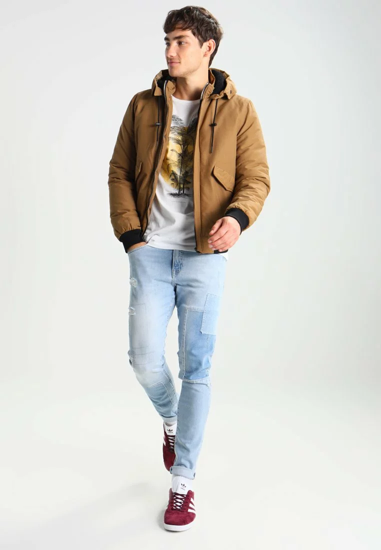 Pier One Uomo Giacca Invernale - Beige - immagine 2