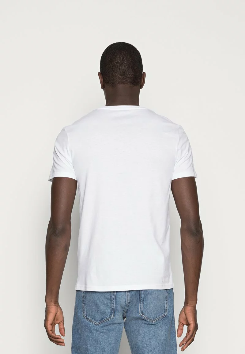 Pier One Uomo 5 PACK - T-shirt Basic - White - immagine 3