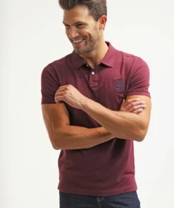 Pier One Uomo Polo - Bordeaux
